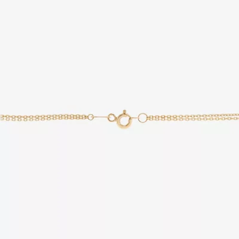 Limited Quantities! Womens 10K Gold 18 Inch Pendant Necklace