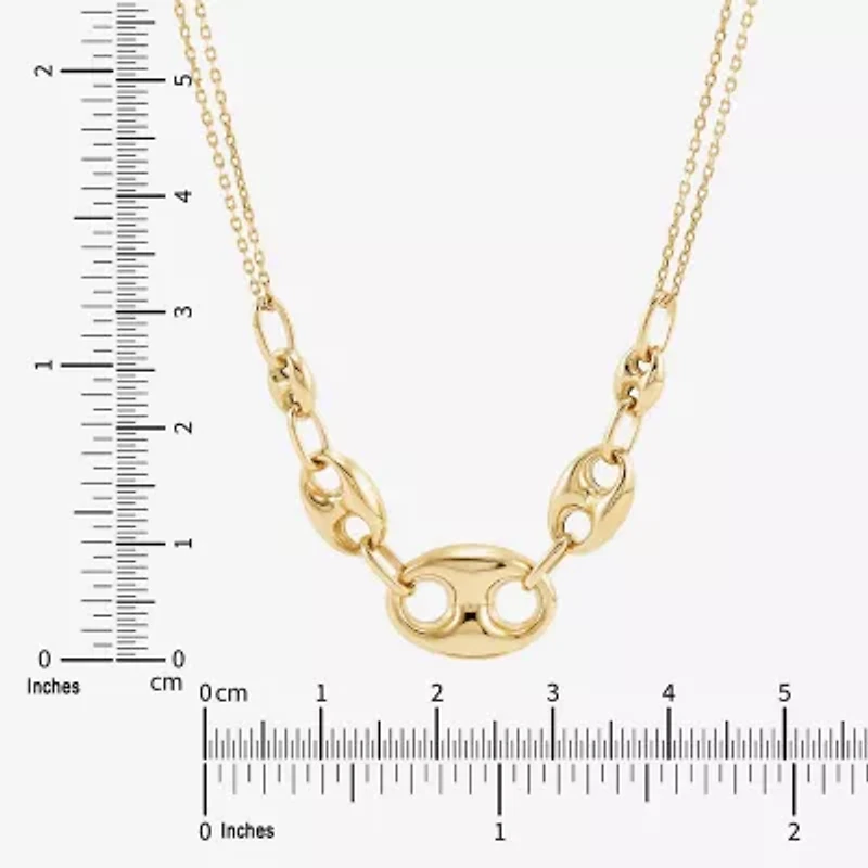 Limited Quantities! Womens 10K Gold 18 Inch Pendant Necklace