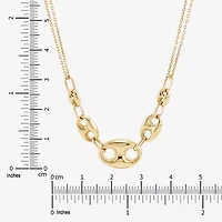 Limited Quantities! Womens 10K Gold 18 Inch Pendant Necklace