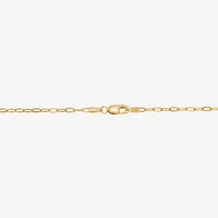 Limited Quantities! Womens 14K Gold 18 Inch Paperclip Chain Necklace