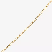 Limited Quantities! Womens 14K Gold 18 Inch Paperclip Chain Necklace