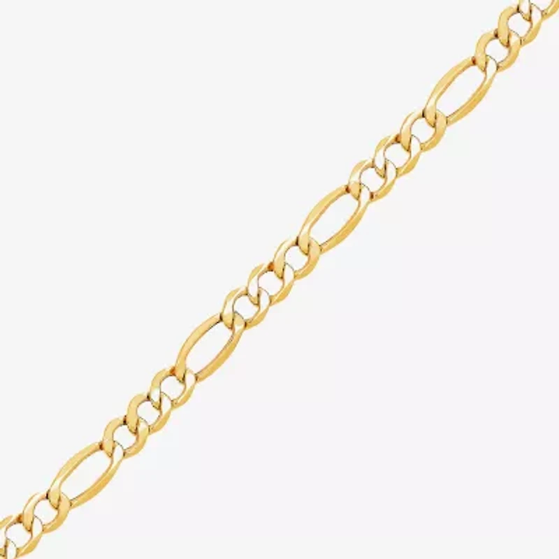 Limited Quantities! Womens 14K Gold 26 Inch Figaro Chain Necklace