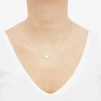 Limited Quantities! Womens 10K Gold Heart 17 Inch Pendant Necklace