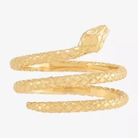 Limited Quantities! Snake Womens 10K Gold Band