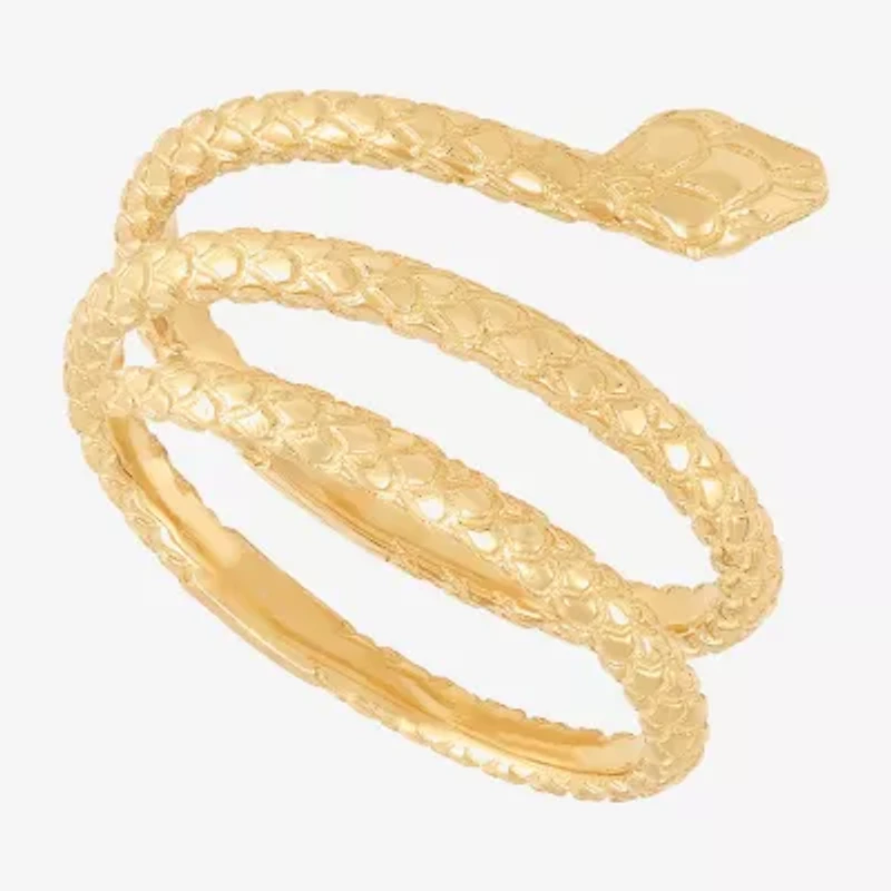Limited Quantities! Snake Womens 10K Gold Band