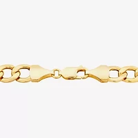 Limited Quantities! Mens 10K Gold 9 Inch Semisolid Figaro Chain Bracelet