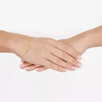 Limited Quantities! Womens 10K Gold Heart Bolo Bracelet