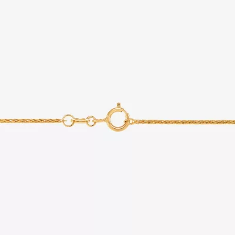 Limited Quantities! Womens 14K Gold 16 Inch Spiga Chain Necklace