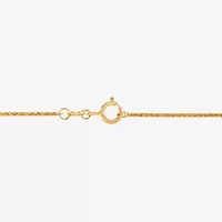 Limited Quantities! Womens 14K Gold 16 Inch Spiga Chain Necklace