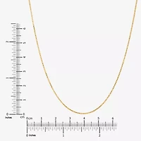 Limited Quantities! Womens 14K Gold 16 Inch Spiga Chain Necklace