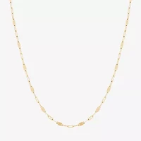 Limited Quantities! Womens 14K Gold 18 Inch Fashion Chain Necklace