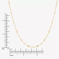 Limited Quantities! Womens 14K Gold 18 Inch Fashion Chain Necklace