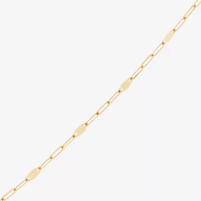 Limited Quantities! Womens 14K Gold 18 Inch Fashion Chain Necklace