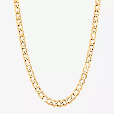 Limited Quantities! Mens 14K Gold 20 Inch Curb Chain Necklace