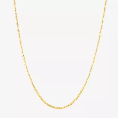 Limited Quantities! Womens 14K Gold 16 Inch Fashion Chain Necklace