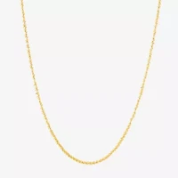 Limited Quantities! Womens 14K Gold 16 Inch Fashion Chain Necklace