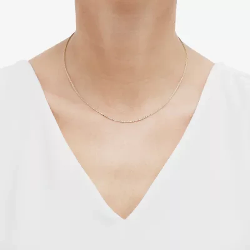 Limited Quantities! Womens 14K Gold 16 Inch Fashion Chain Necklace