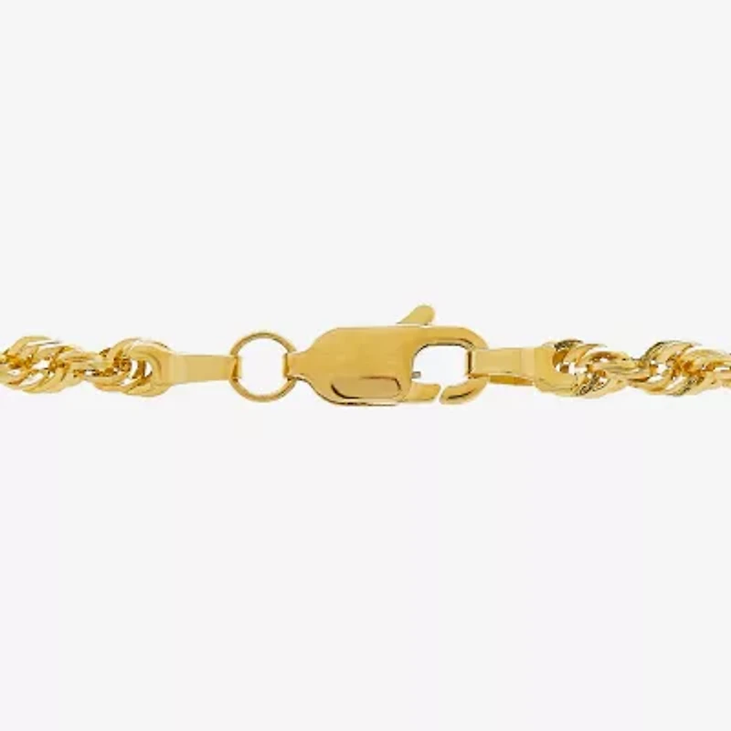 Limited Quantities! Womens 14K Gold Inch Rope Chain Necklace