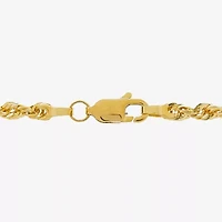 Limited Quantities! Womens 14K Gold Inch Rope Chain Necklace