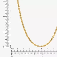 Limited Quantities! Womens 14K Gold Inch Rope Chain Necklace