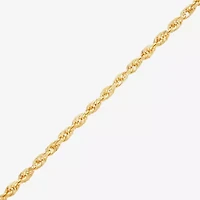 Limited Quantities! Womens 14K Gold Inch Rope Chain Necklace