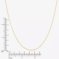 Limited Quantities! Womens 14K Gold 18 Inch Singapore Chain Necklace