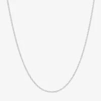 Limited Quantities! Womens 14K White Gold 20 Inch Fashion Chain Necklace