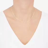 Limited Quantities! Womens 14K Gold 16 Inch Singapore Chain Necklace