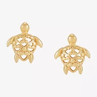 Limited Quantities! 14K Gold 11.3mm Stud Earrings
