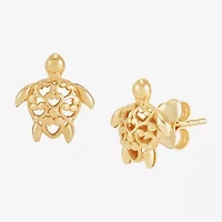 Limited Quantities! 14K Gold 11.3mm Stud Earrings