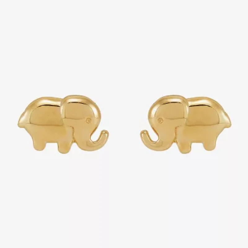 Limited Quantities! 14K Gold 5.6mm Stud Earrings