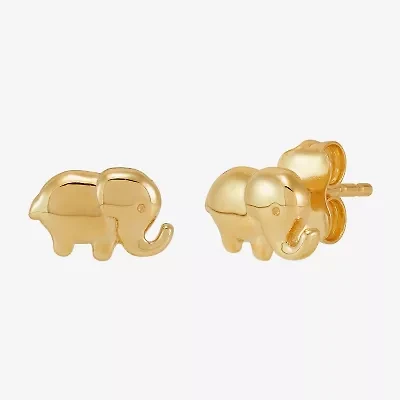 Limited Quantities! 14K Gold 5.6mm Stud Earrings