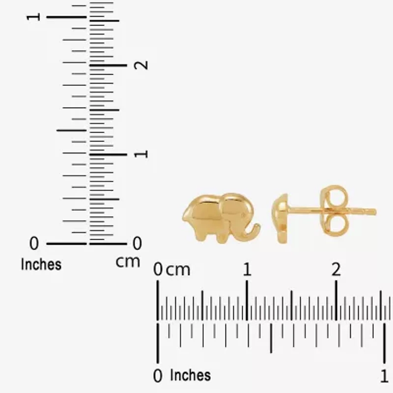 Limited Quantities! 14K Gold 5.6mm Stud Earrings