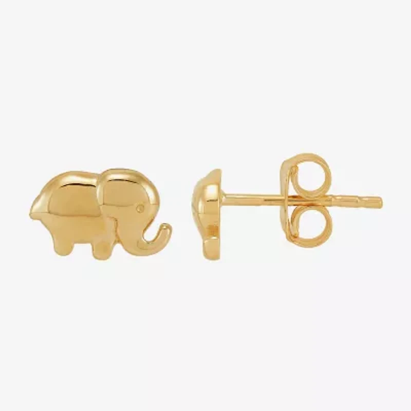 Limited Quantities! 14K Gold 5.6mm Stud Earrings