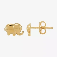 Limited Quantities! 14K Gold 5.6mm Stud Earrings