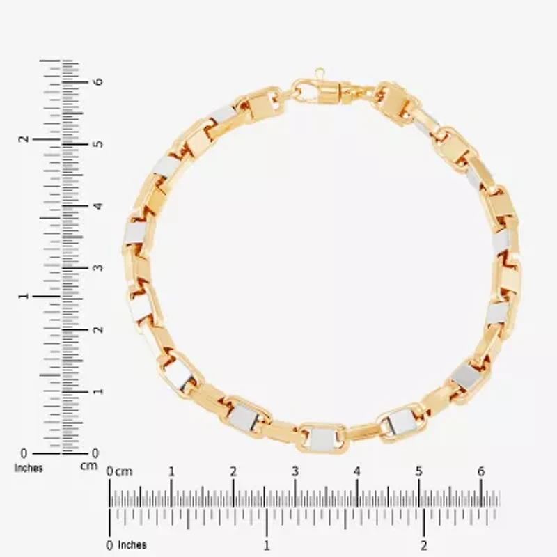 Limited Quantities! Mens 14K Gold 8 1/4 Inch Hollow Mariner Chain Bracelet