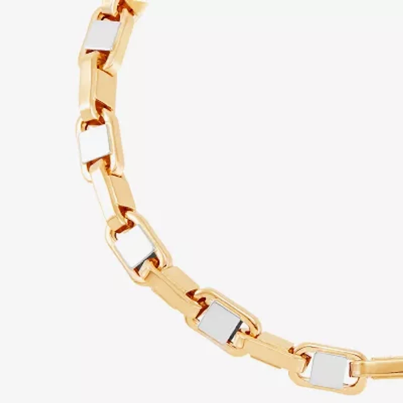 Limited Quantities! Mens 14K Gold 8 1/4 Inch Hollow Mariner Chain Bracelet