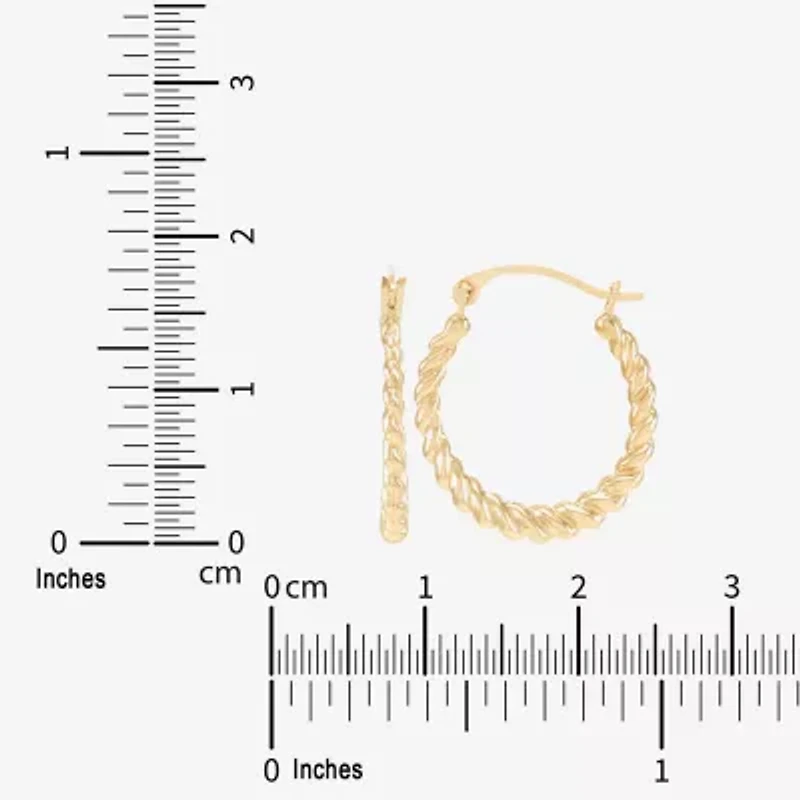 Limited Quantities! Womens 10K Gold 2-pc. Earring Set