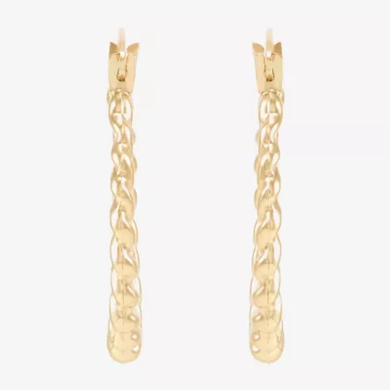 Limited Quantities! Womens 10K Gold 2-pc. Earring Set