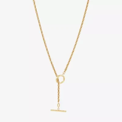 Limited Quantities! Womens 14K Gold 17 / Inch Y Necklace