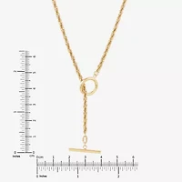 Limited Quantities! Womens 14K Gold 17 / Inch Y Necklace