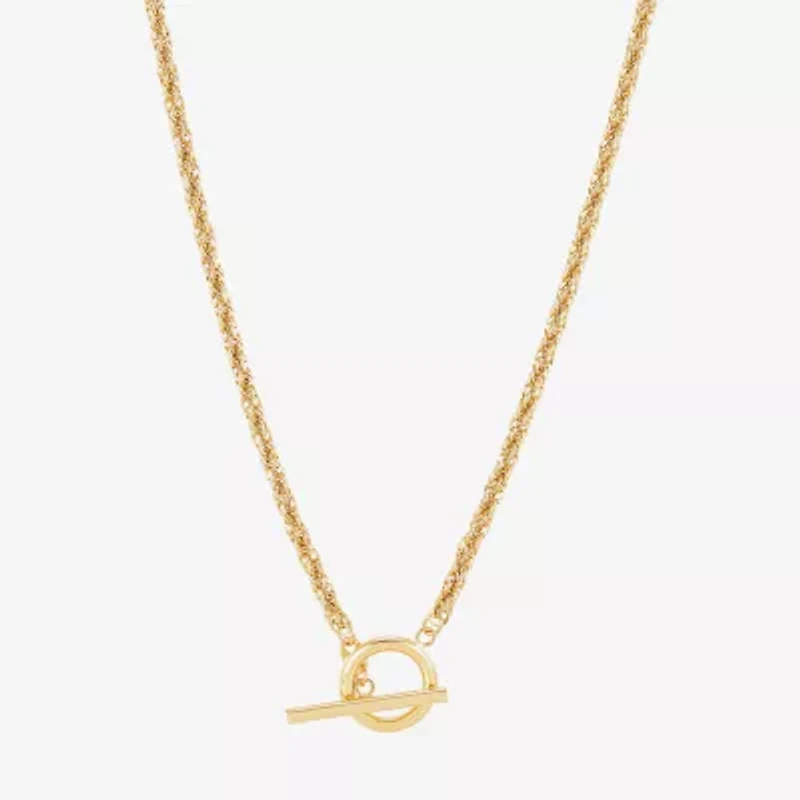 Limited Quantities! Womens 14K Gold 17 / Inch Y Necklace