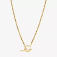Limited Quantities! Womens 14K Gold 17 / Inch Y Necklace