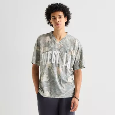 Arizona Mens V Neck Short Sleeve Jersey