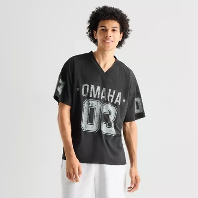 Arizona Mens V Neck Short Sleeve Jersey