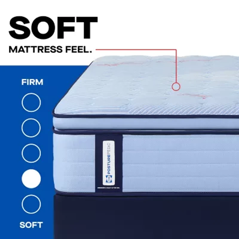Sealy Posturepedic Greer 14" Plush Pillow Top - Mattress Only
