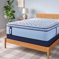 Sealy Posturepedic Indy 15" Plush Pillow Top - Mattress + Box Spring