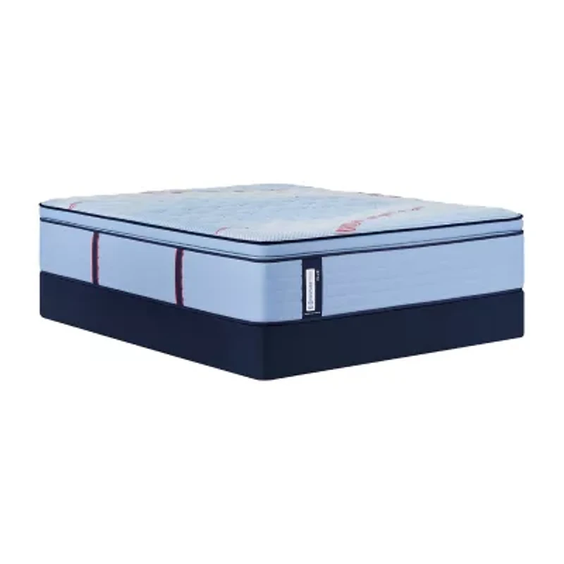 Sealy Posturepedic Indy 15" Plush Pillow Top - Mattress + Box Spring