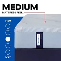 Sealy Posturepedic Greer 12" Hybrid Medium Tight Top - Mattress + Box Spring