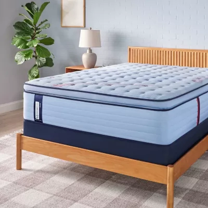 Sealy Posturepedic Indy 15" Medium Pillow Top - Mattress + Box Spring